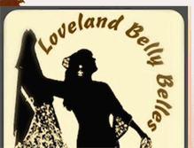 Tablet Screenshot of lovelandbellybelles.com
